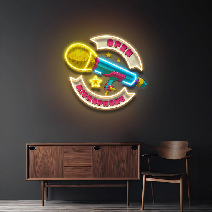 Micro LED Neon Sign Light Pop Art