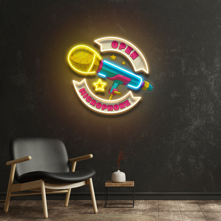 Micro LED Neon Sign Light Pop Art