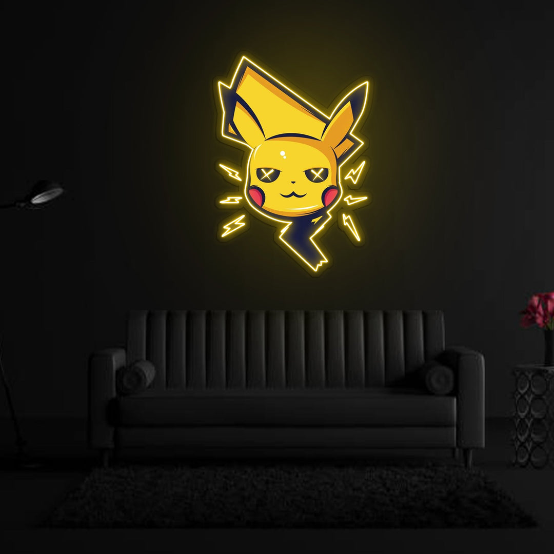 Pikachu NO25 Neon Sign x Acrylic Artwork