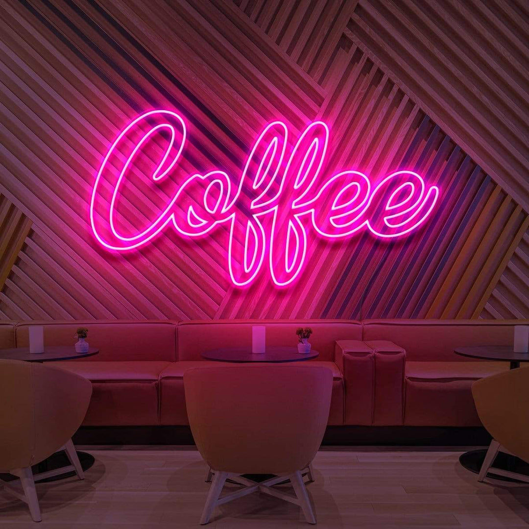 "Coffee" Neon Sign for Cafés