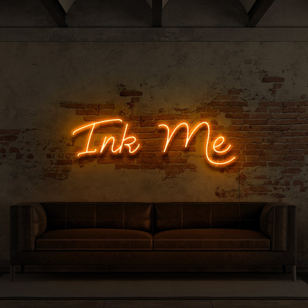 "Ink Me" Neon Sign for Tattoo Parlours
