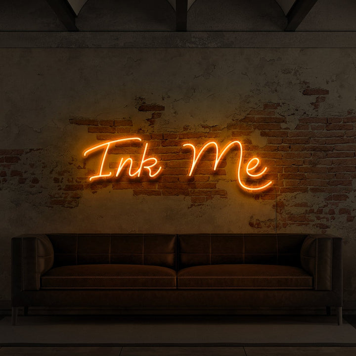 "Ink Me" Neon Sign for Tattoo Parlours