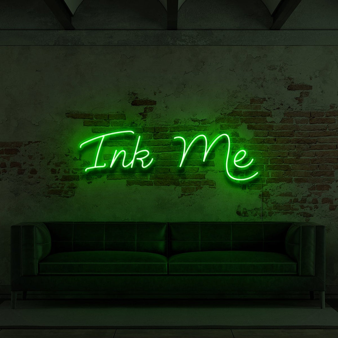 "Ink Me" Neon Sign for Tattoo Parlours