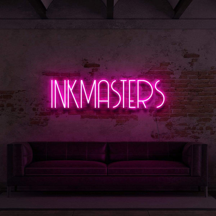 "Inkmasters" Neon Sign for Tattoo Parlours
