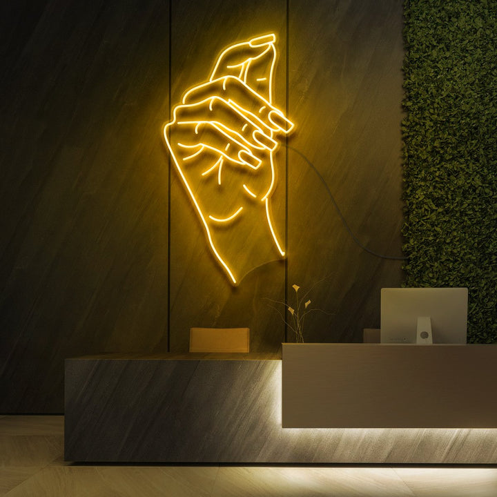 "Nails Did" Neon Sign for Beauty & Cosmetic Studios