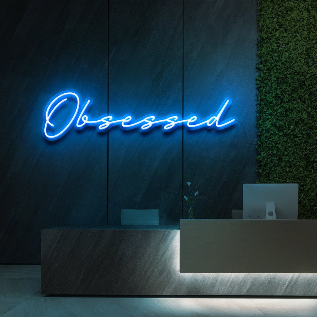 "Obsessed" Neon Sign for Beauty & Cosmetic Studios