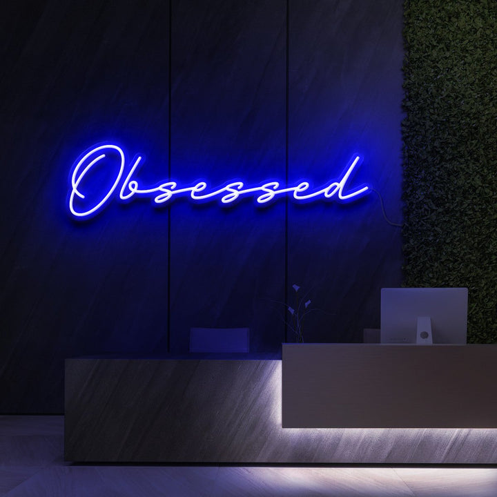 "Obsessed" Neon Sign for Beauty & Cosmetic Studios