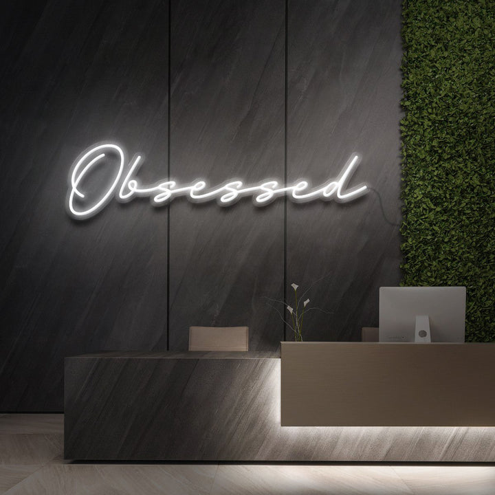 "Obsessed" Neon Sign for Beauty & Cosmetic Studios
