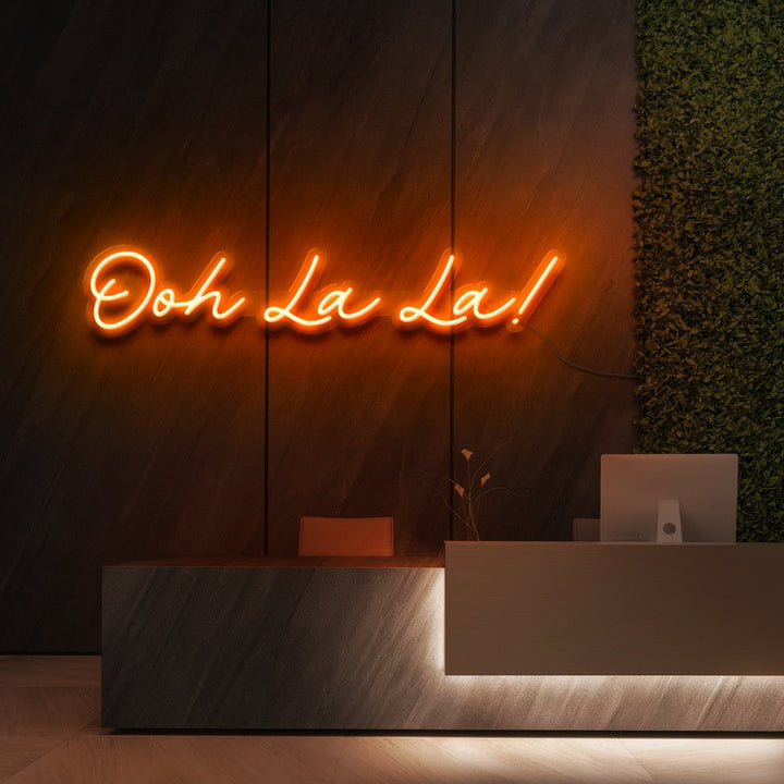 "Ooh La La" Neon Sign for Beauty & Cosmetic Studios