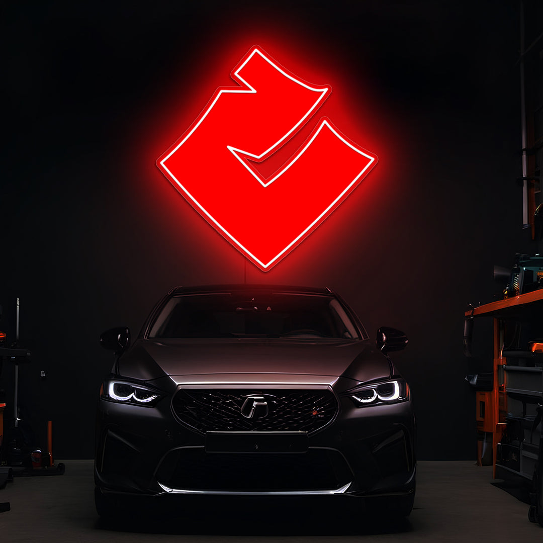Yulon LED Neon Sign - Premium Neon Light for Yulon Enthusiasts & Garages