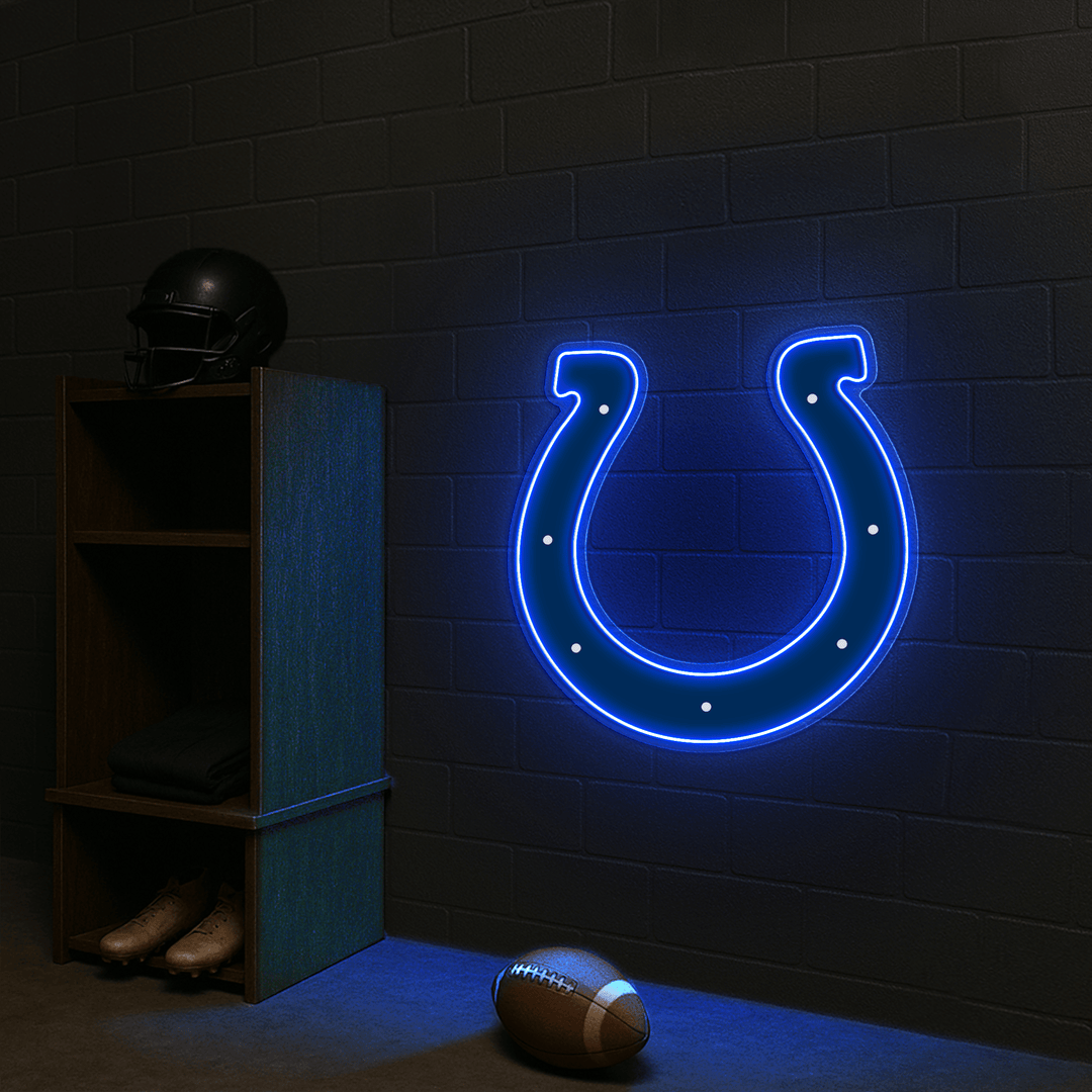 Indianapolis Colts LED Neon Sign – Premium Neon Light for Football Fans & Game Rooms