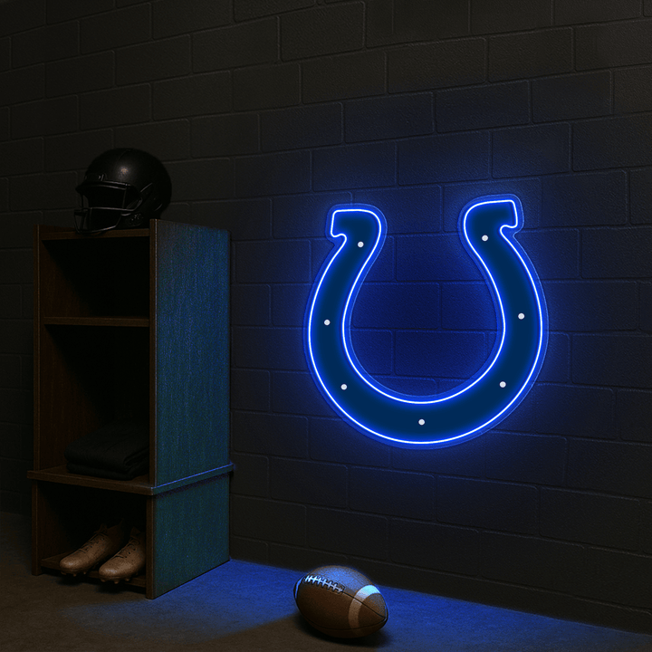 Indianapolis Colts LED Neon Sign – Premium Neon Light for Football Fans & Game Rooms