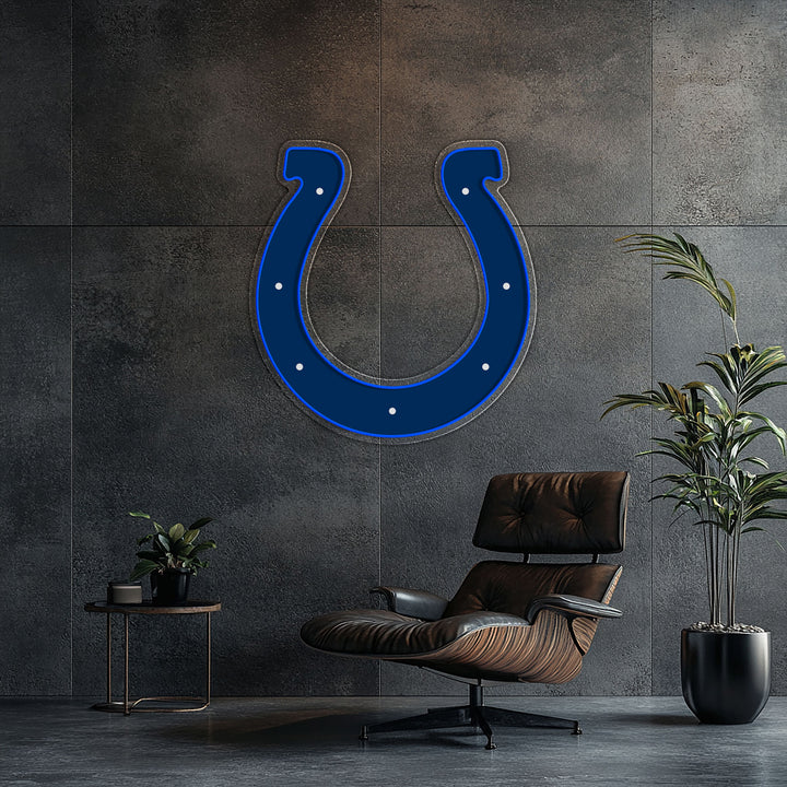 Indianapolis Colts LED Neon Sign – Premium Neon Light for Football Fans & Game Rooms