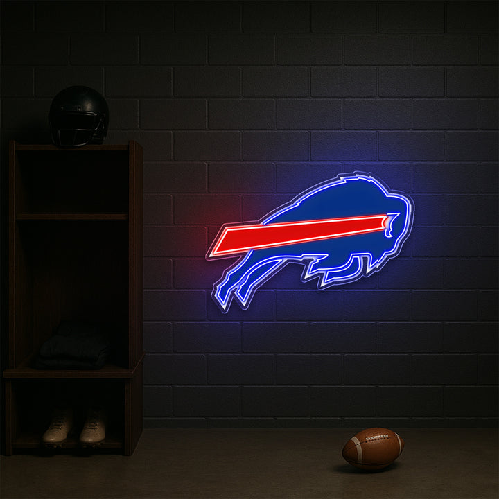 Buffalo Bills LED Neon Sign – Premium Neon Light for Football Fans & Game Rooms
