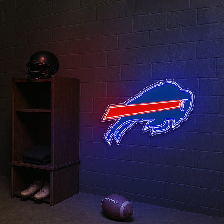 Buffalo Bills LED Neon Sign – Premium Neon Light for Football Fans & Game Rooms