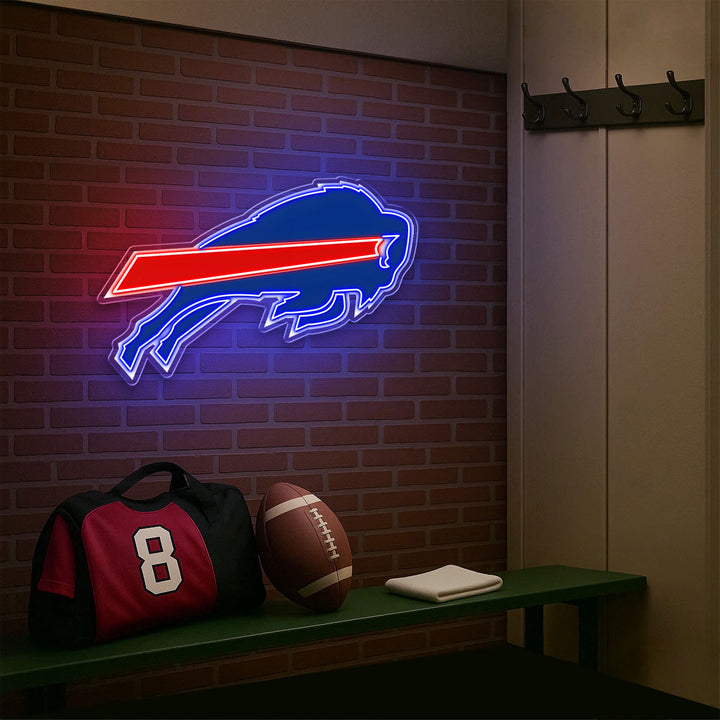 Buffalo Bills LED Neon Sign – Premium Neon Light for Football Fans & Game Rooms