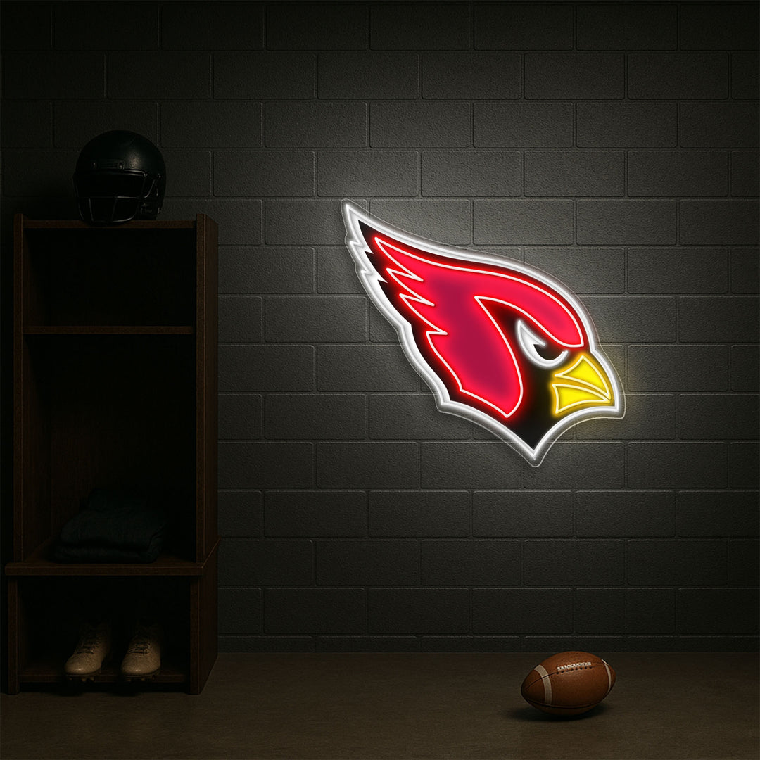 Arizona Cardinals LED Neon Sign – Premium Neon Light for American Football Fans & Game Rooms