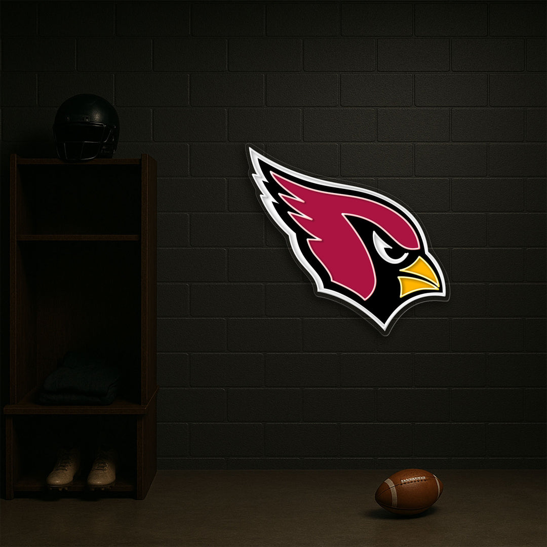 Arizona Cardinals LED Neon Sign – Premium Neon Light for American Football Fans & Game Rooms
