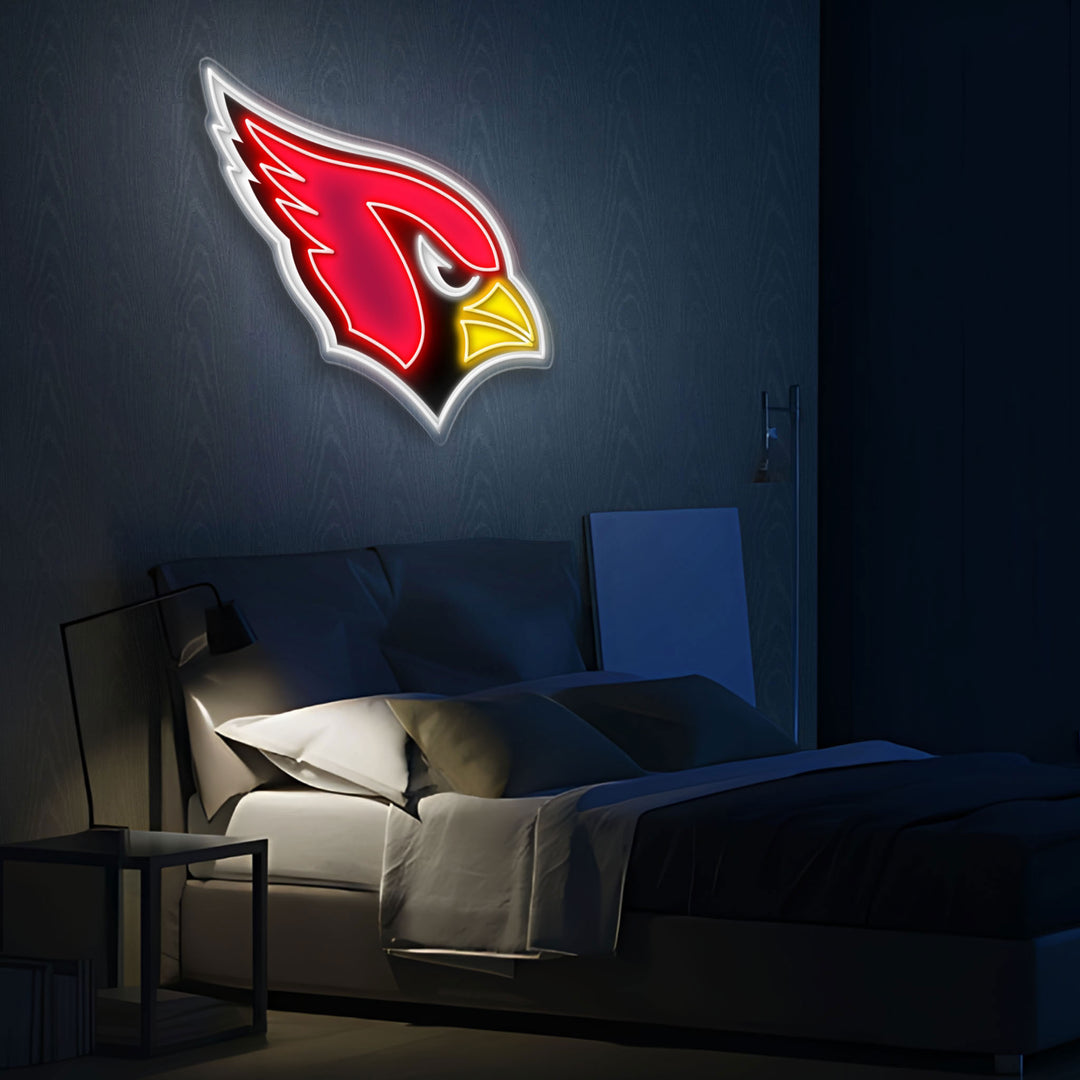 Arizona Cardinals LED Neon Sign – Premium Neon Light for American Football Fans & Game Rooms