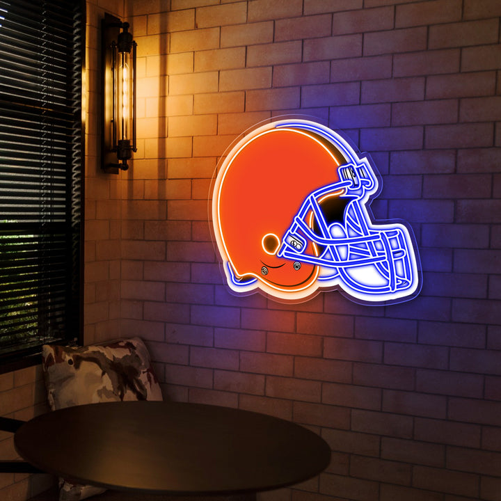Cleveland Browns LED Neon Sign – Premium Neon Light for American Football Fans & Game Rooms