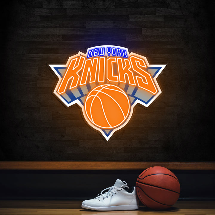 New York Knicks LED Neon Sign – Premium Neon Light for Basketball Fans & Game Rooms