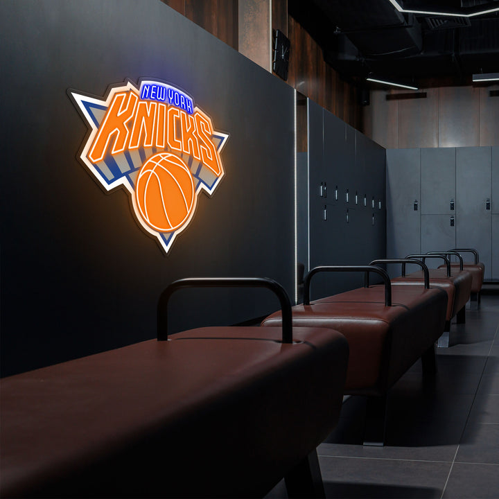 New York Knicks LED Neon Sign – Premium Neon Light for Basketball Fans & Game Rooms