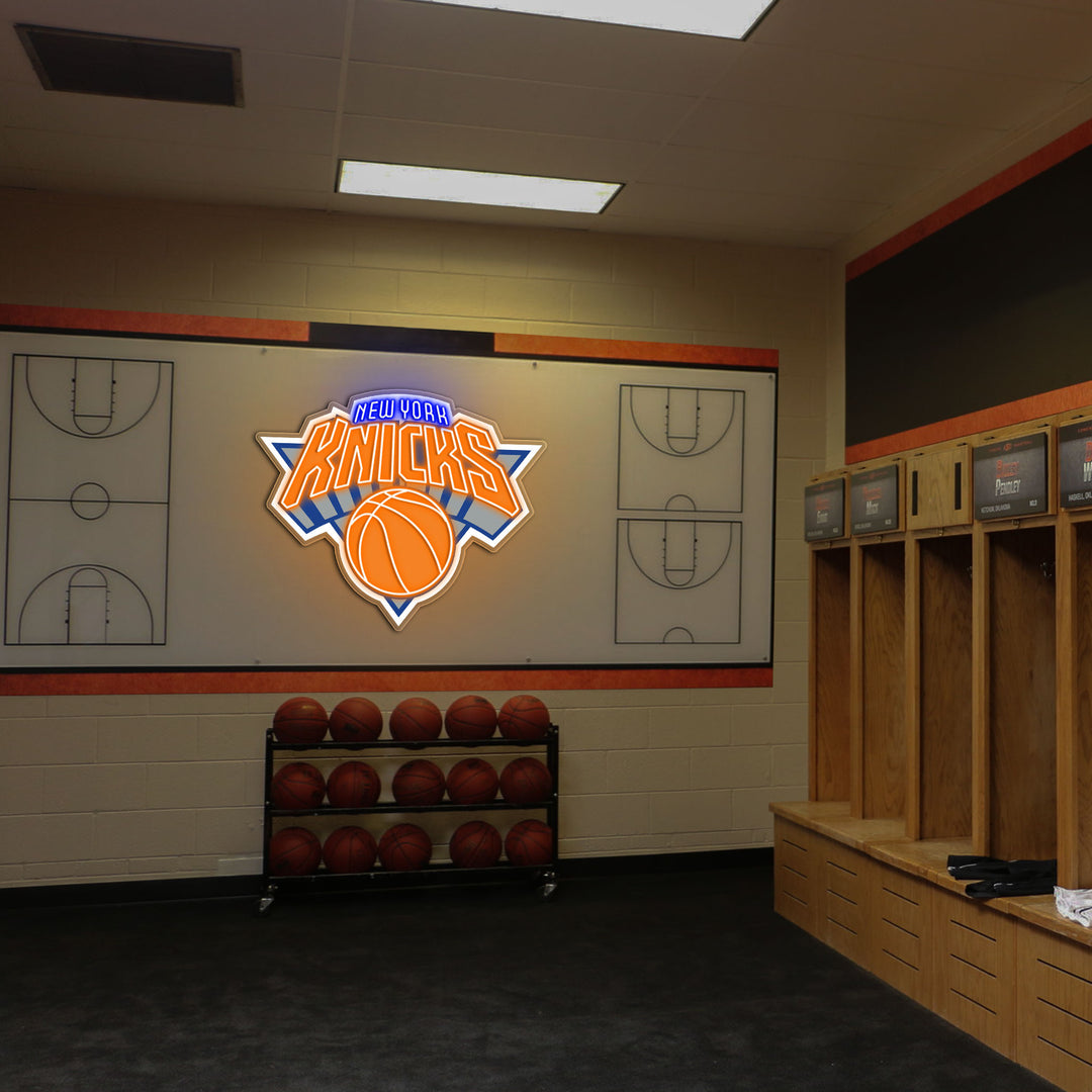 New York Knicks LED Neon Sign – Premium Neon Light for Basketball Fans & Game Rooms
