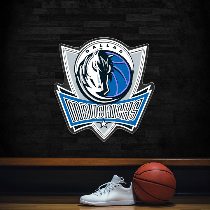 Dallas Mavericks LED Neon Sign – Premium Neon Light for Basketball Fans & Game Rooms