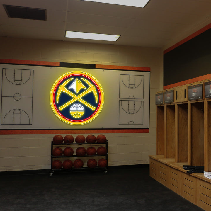 Denver Nuggets LED Neon Sign – Premium Neon Light for Basketball Fans & Game Rooms