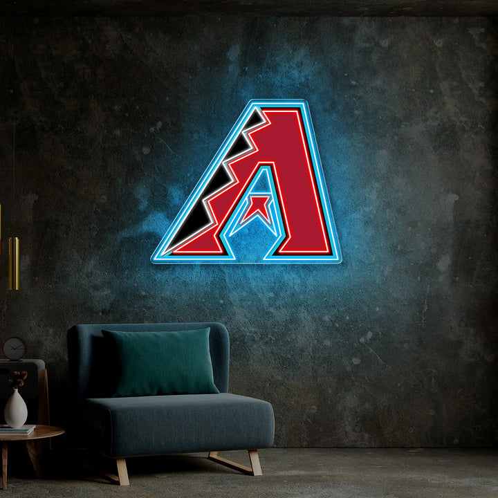 Arizona Diamondbacks LED Neon Sign – Premium Neon Light for Baseball Fans & Game Rooms