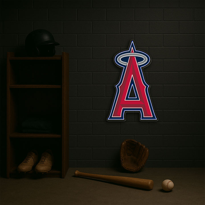 Los Angeles Angels LED Neon Sign – Premium Neon Light for Baseball Fans & Game Rooms