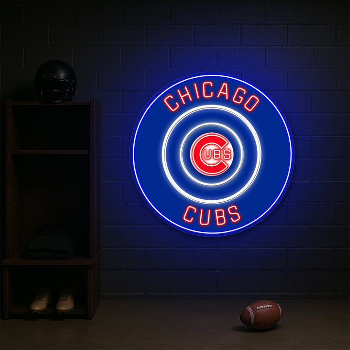 Chicago Cubs LED Neon Sign – Premium Neon Light