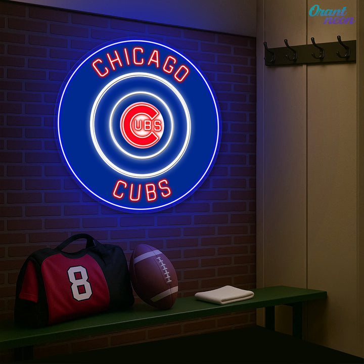 Chicago Cubs LED Neon Sign – Premium Neon Light