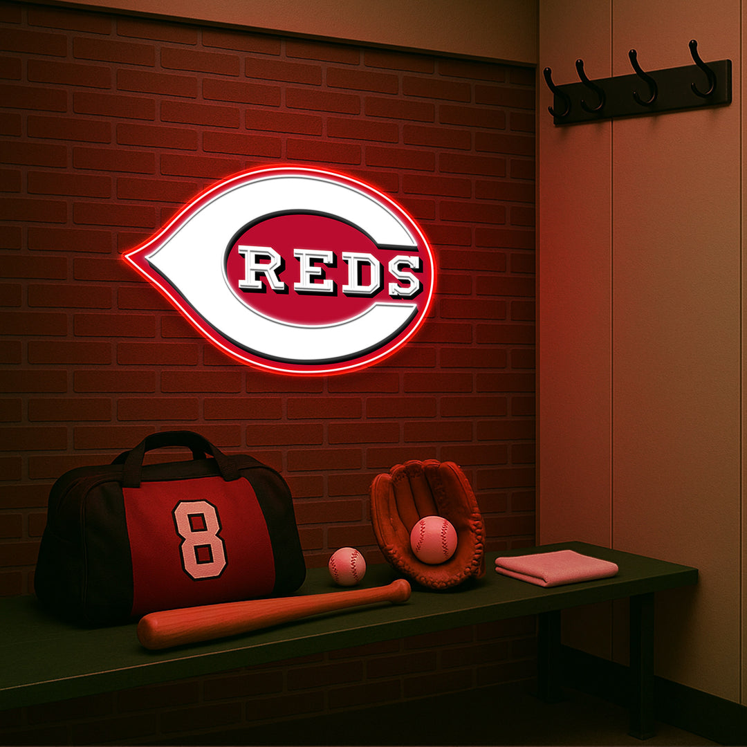Cincinnati Reds LED Neon Sign – Premium Neon Light