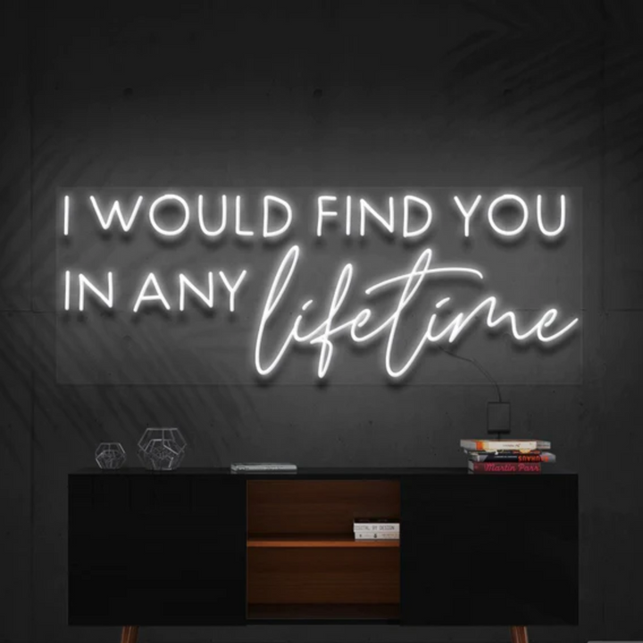 I Would Find You in Any Lifetime