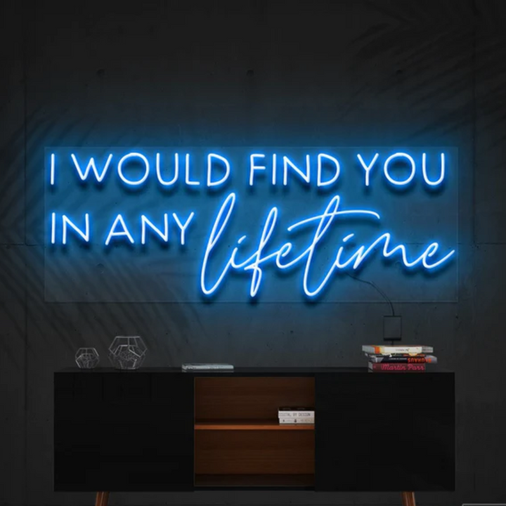 I Would Find You in Any Lifetime