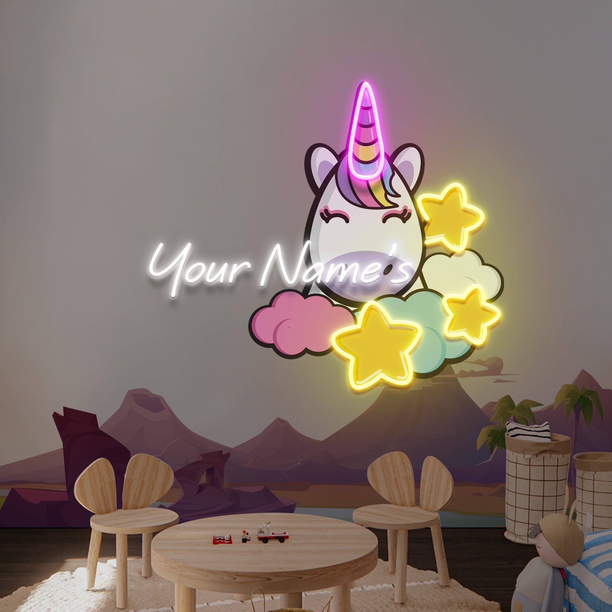 CustomYourNameForKidsRoomDecor