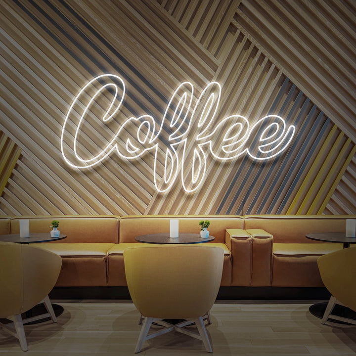 "Coffee" Neon Sign for CafÃ©s