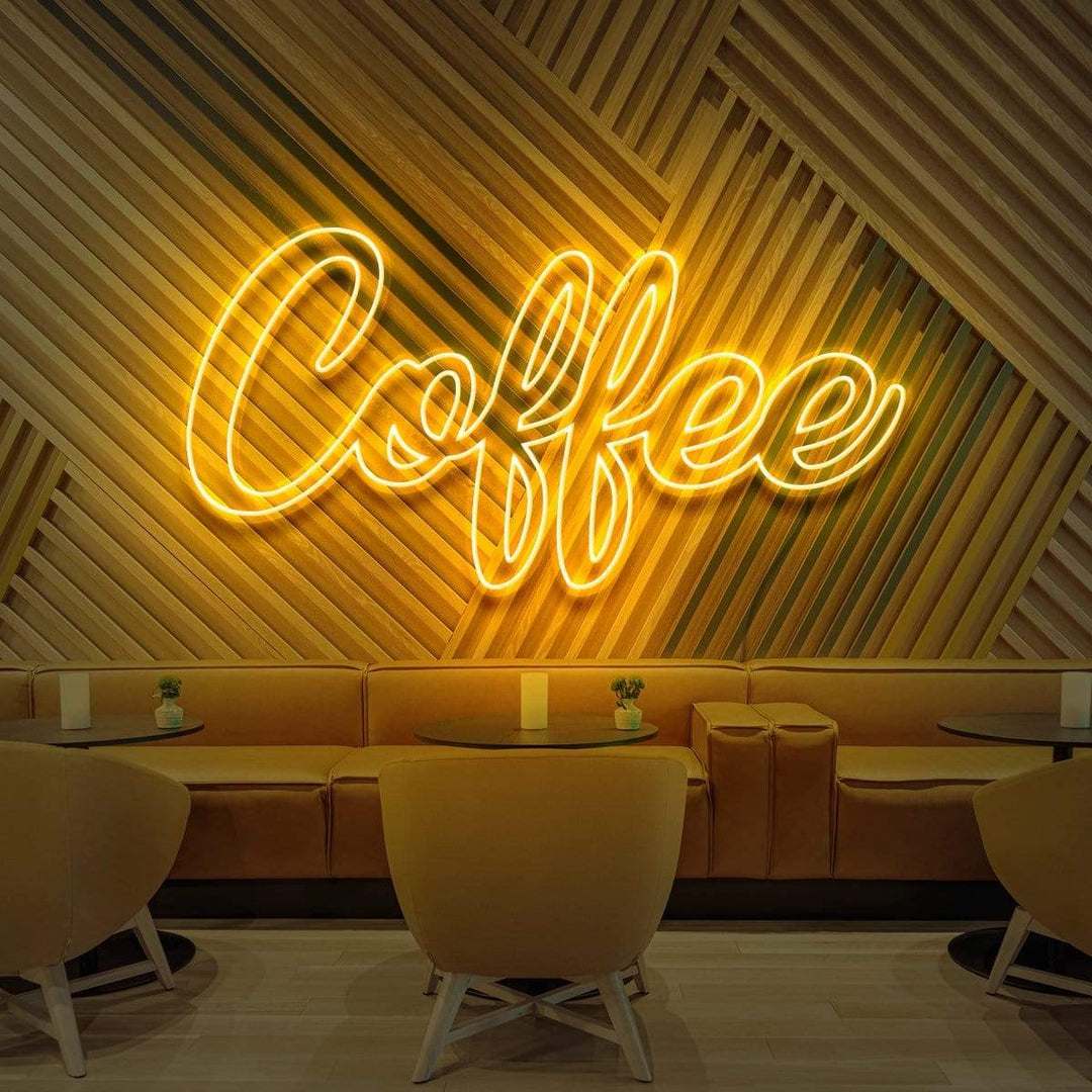 "Coffee" Neon Sign for CafÃ©s