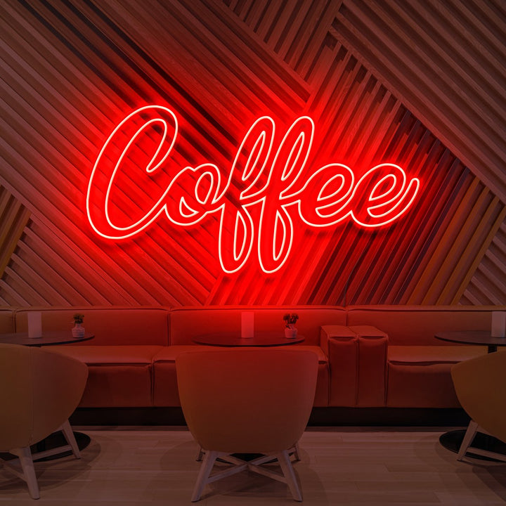 "Coffee" Neon Sign for CafÃ©s