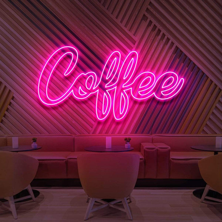 "Coffee" Neon Sign for CafÃ©s