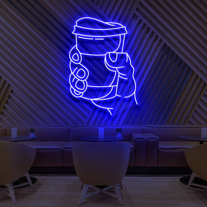 "Cup O' Joe" Neon Sign for CafÃ©s