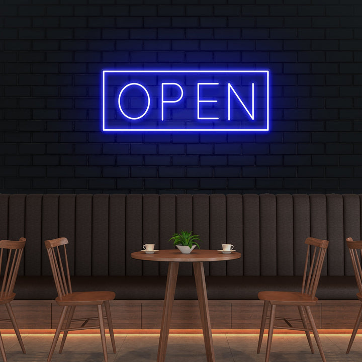 Open Led Neon Sign Light